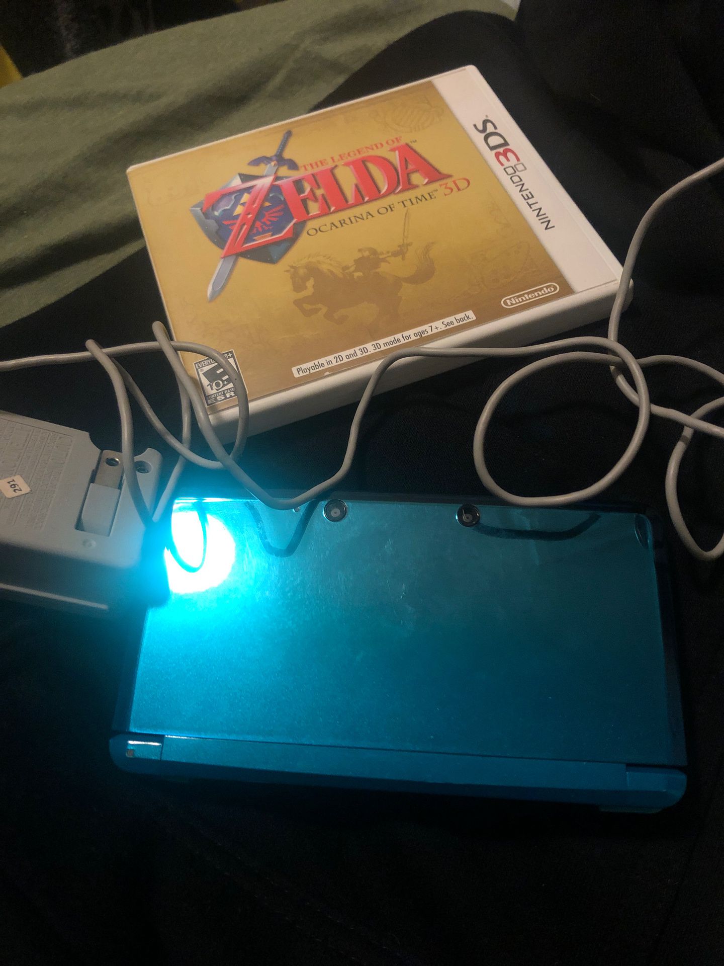 Nintendo 3ds with game