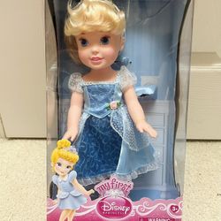 New Disney Cinderella Doll, 15”