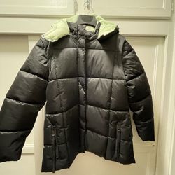 Nicole Miller Women's Hooded Puffer Jacket