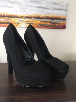 Black heels