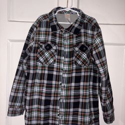 Gymboree Flannel Fleece Jacket M(7-8) 
