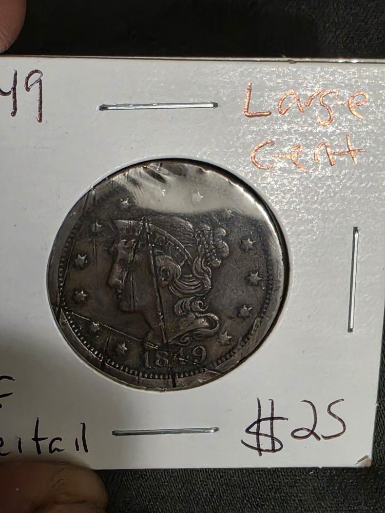 1849 Us Large Cent