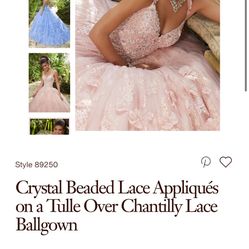 Pink Quinceñera Dress (blush)