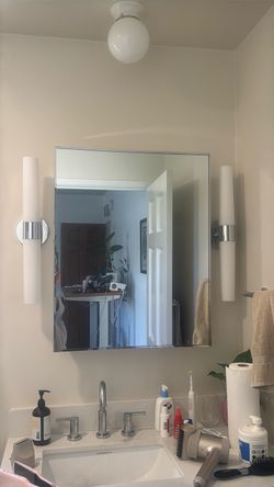New (In Box) Bathroom Mirror & Medicine Cabinet