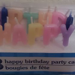 13 BIRTHDAY PARTY CANDLES