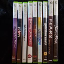 XBOX 360 Video Games