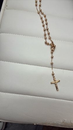 14KT Gold rosary
