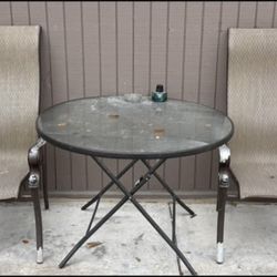 Table With Two Chairs 