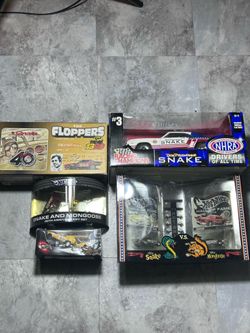 New Dragsters Snake and Mongoose diecast cars