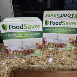 Food Saver Marinating Canisters
