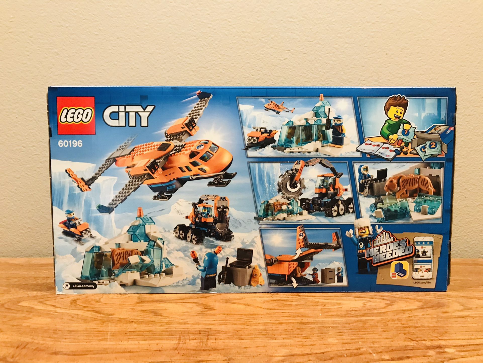 Lego Minifigures Lego City Arctic Supply Plane 60196 Lego City