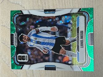 2026 Lionel Messi Prizm World Cup Green Disco #10 /70 SP NM-MINT Panini