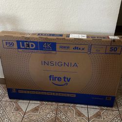 Smart TV Insignia 50 Inch New