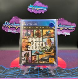 Grand Theft Auto V Premium Edition (PlayStation 4, 2018) CIB