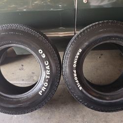Tires P245/60B14 Racing Profile PRO - TRAC 60 TIRES 2 ONLY 245/60R14 Tires TA Hot Rod Tires Rat Rod $trade BFGOODRICH Hankook Cooper Cobra Whitewall T