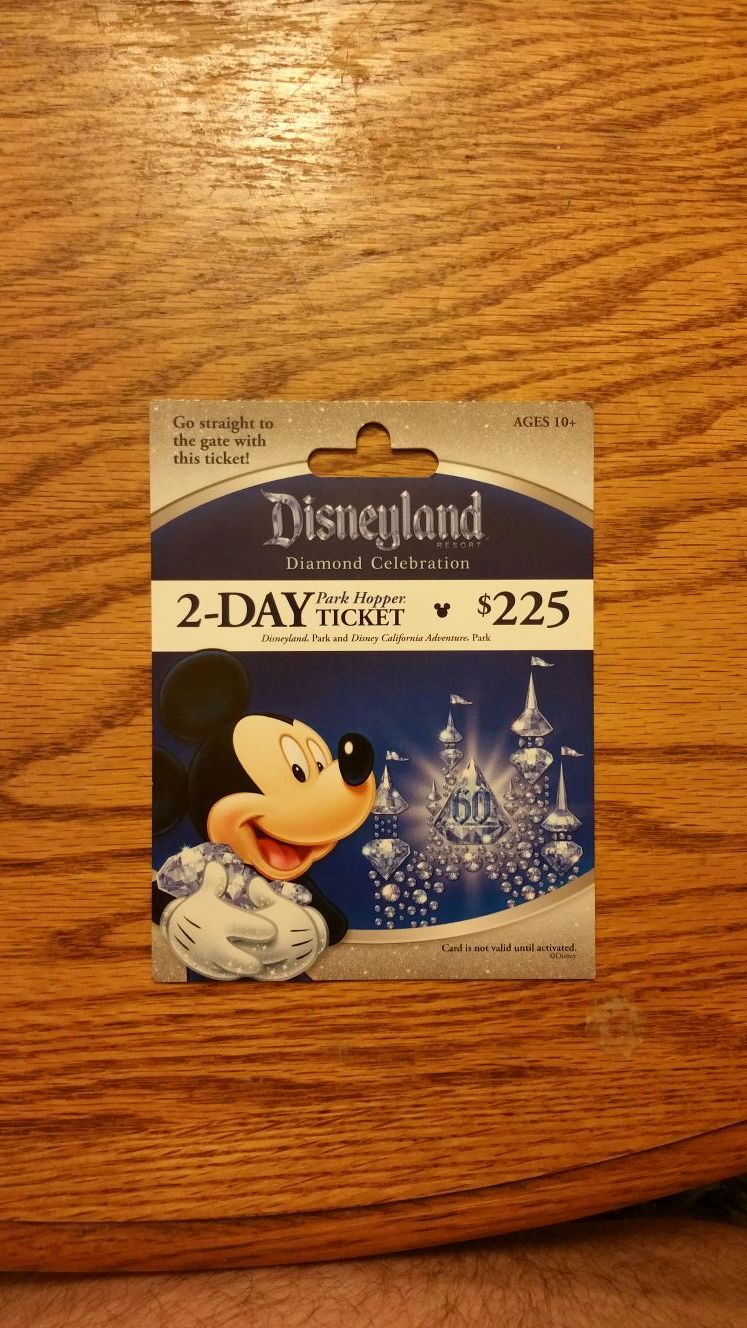 disneyland-park-hopper-ticket-for-2-day-for-sale-in-antioch-ca-offerup