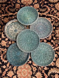 6 Vintage Coasters 