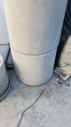 4 Heavy Duty Cement Pots