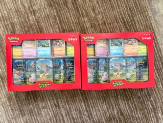 Trade (2) 5 pack ascended heroes mini tins for 30th anniversary
