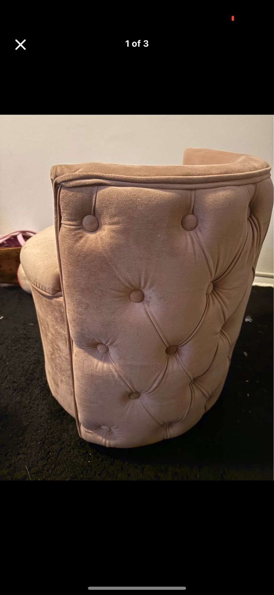 Pink Spin Chair