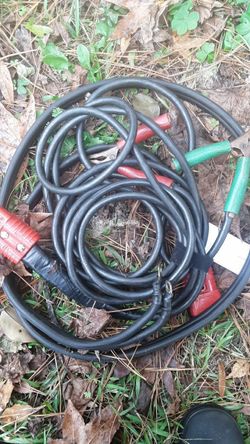 Quick connect jumper cables