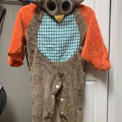 Toddlers Owl Costume Sz 6-12 Months