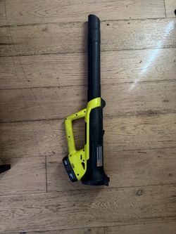 Ryobi blower with battery