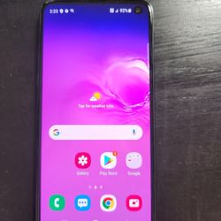 Samsung Galaxy S10e, ATT