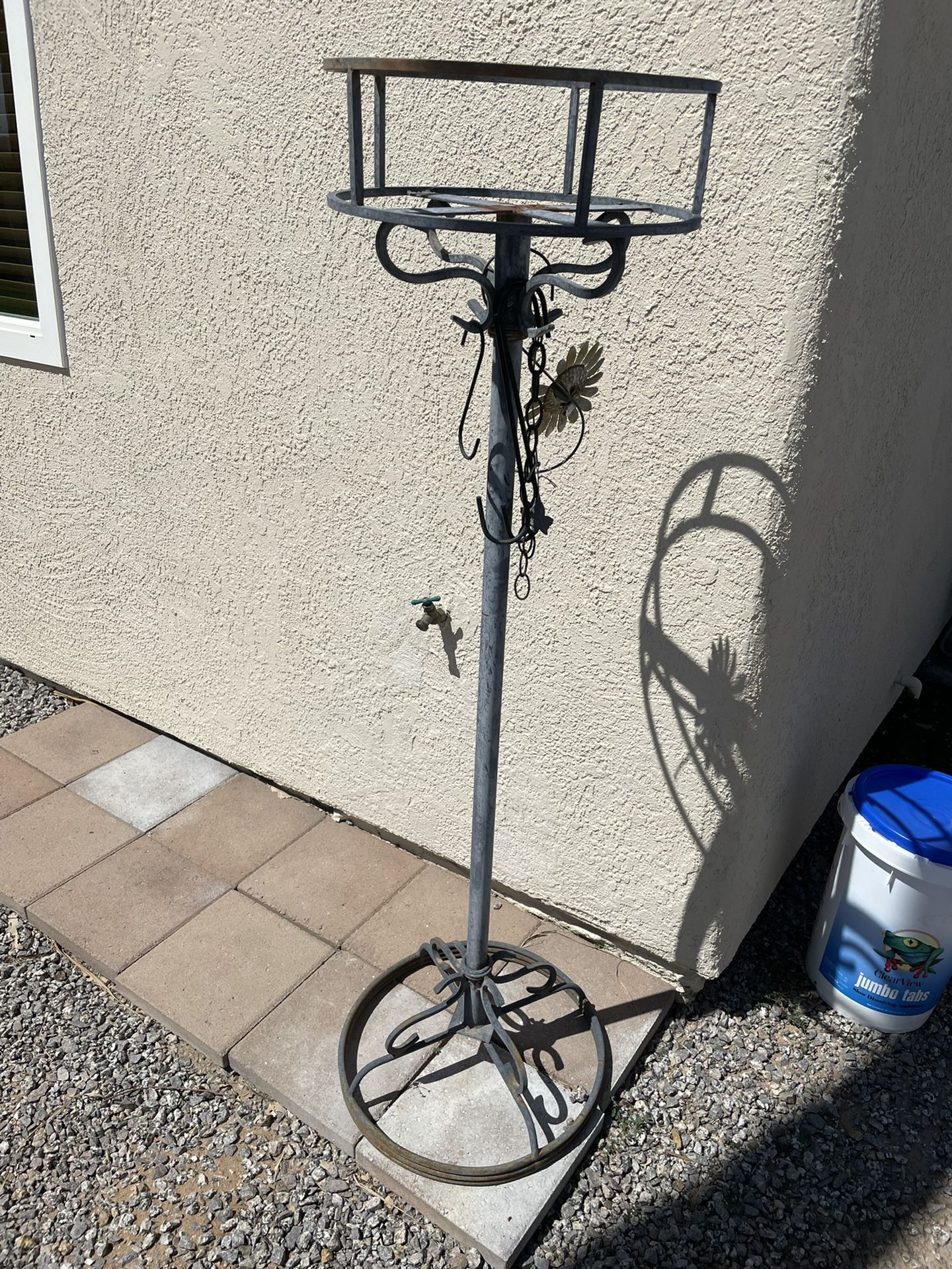 Iron Outsoor Plant Stand/ Free