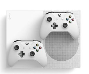 Xbox & 2 controllers.