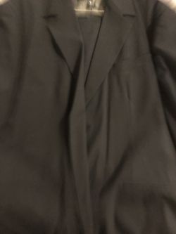 Best OFFER Black Kenneth Cole New York Suit LrgJacket 38/30 pants