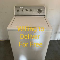 Whirlpool Heavy Duty Washer Super Capacity Plus 