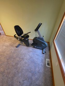 Recumbent bike. Not used