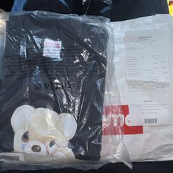 Supreme bear tee black LARGE
