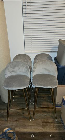 4 stools (grey)