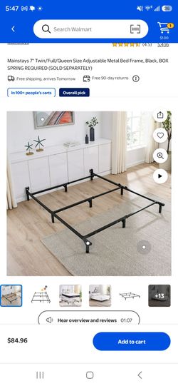 Full/queen bed frame
