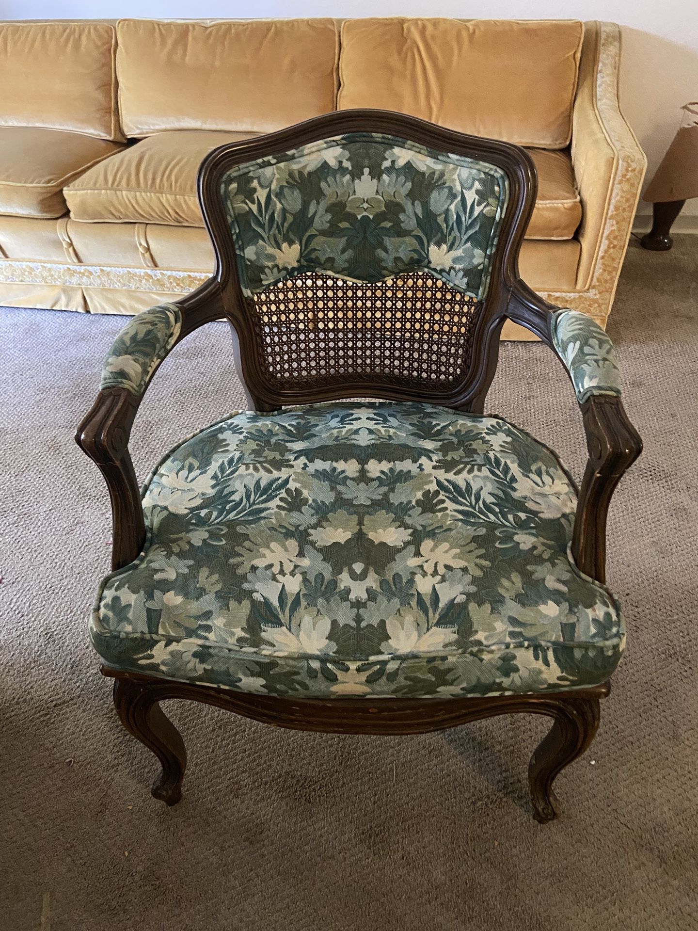 Vintage Upholstered Chair 