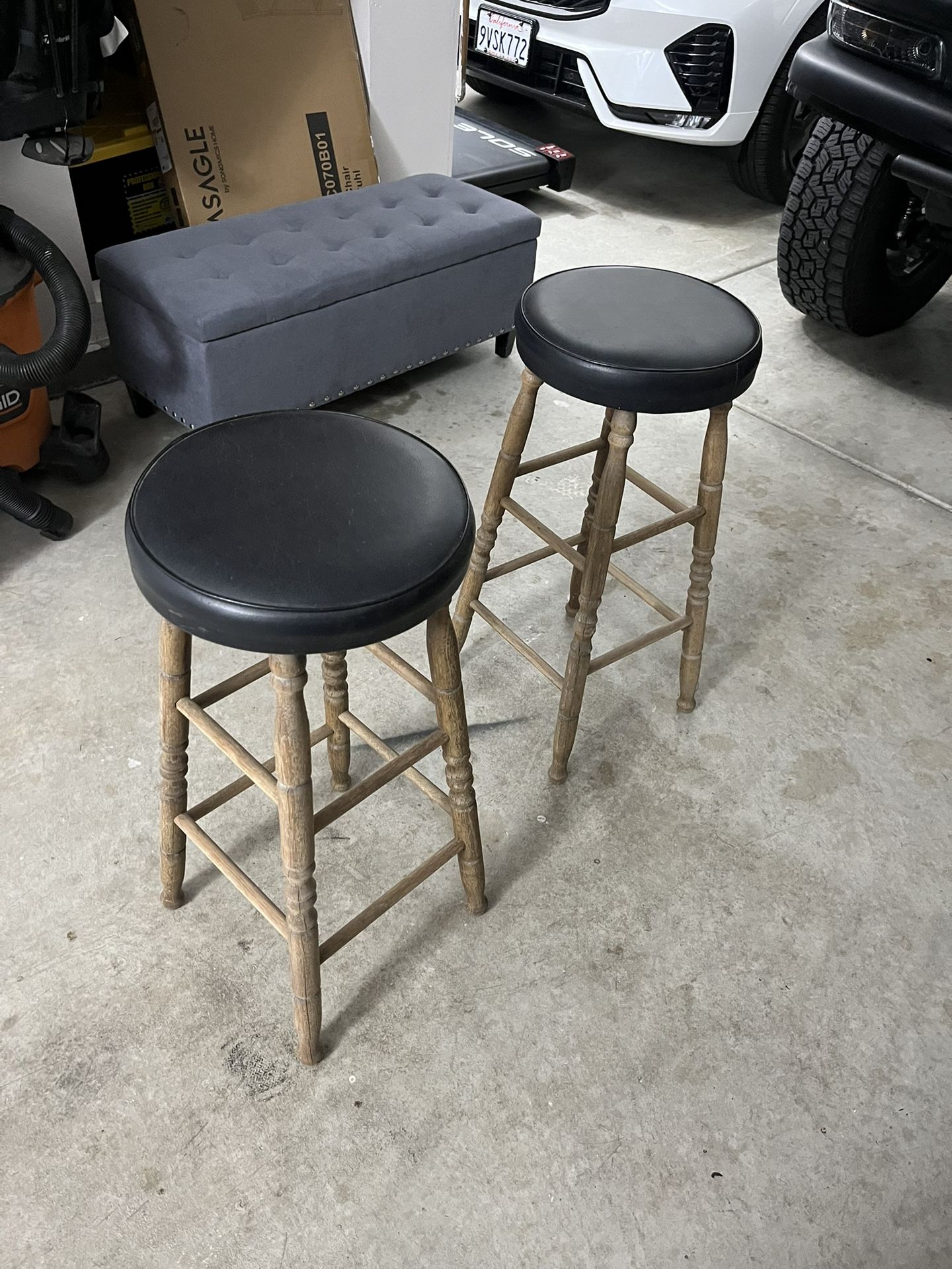 Wooden Bar Stools