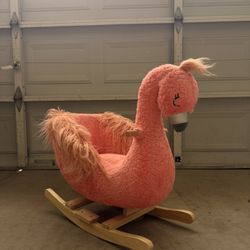 PINK FLAMINGO ROCKER 🦩 