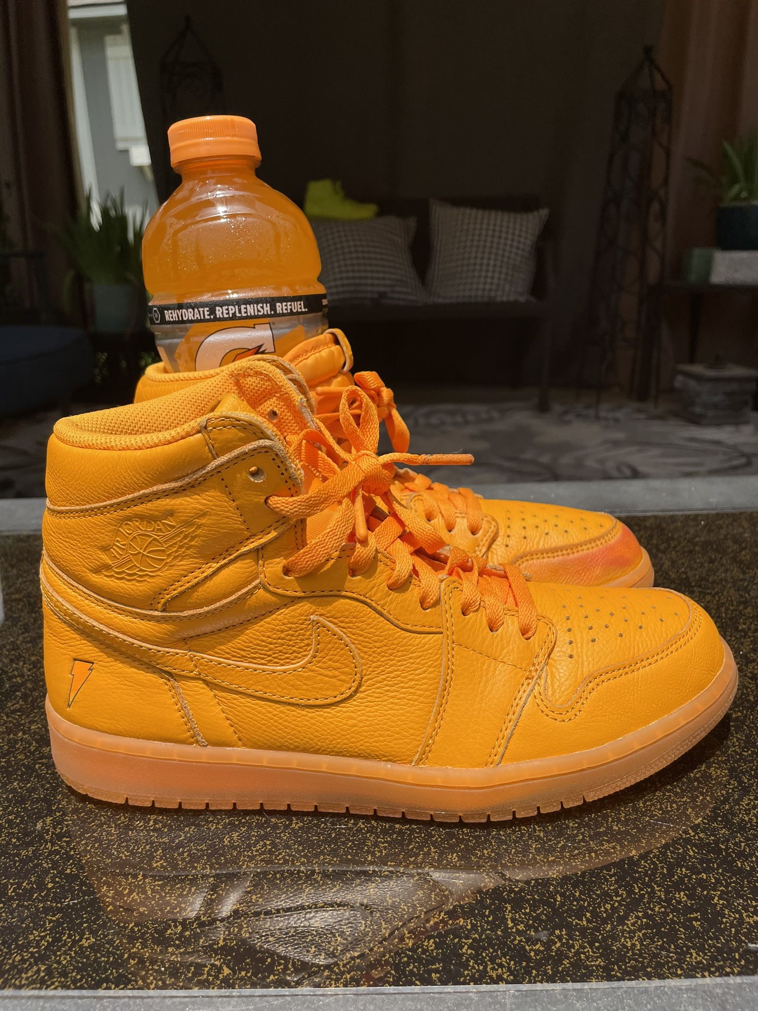 Jordan 1 Retro High Gatorade Orange Peel