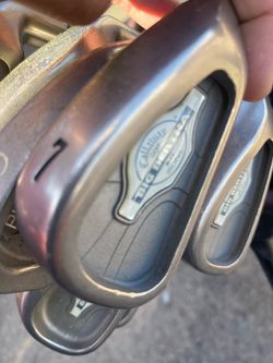 Callaway Big Bertha X-1-2 3-4-5-6-7-8-9-P,W,S Iron Set
