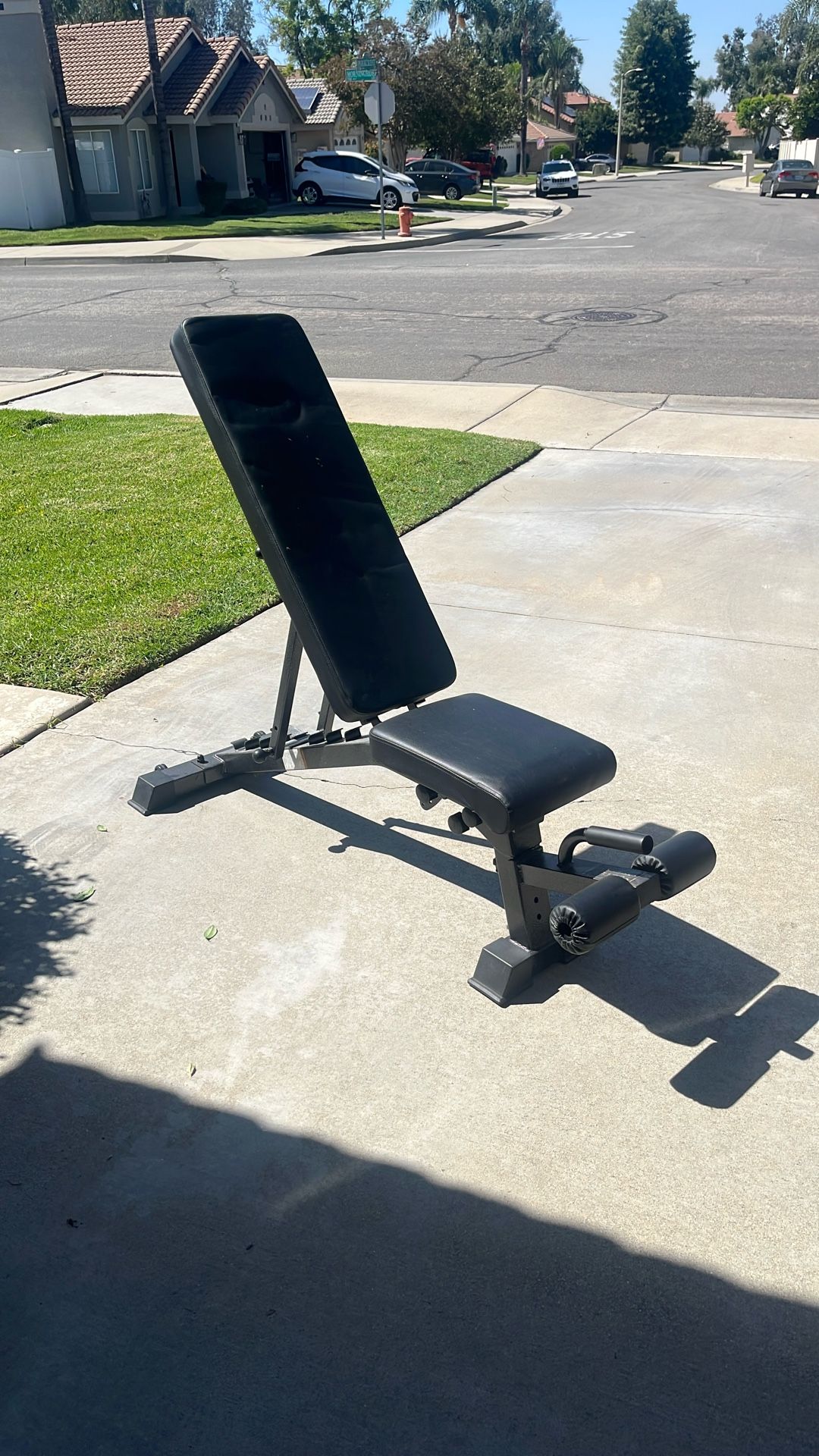 Adjustable Incline Decline Exercise Bench