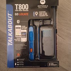 Talkabout T800 Motorola Bluetooth Walkie Talkies