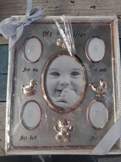 Baby picture frame