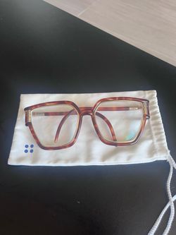 Oversized Ted Lapidus Paris Eyeglass Frames - Tortoise & Gold