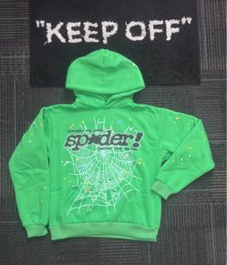 Green Sp5der Hoodie