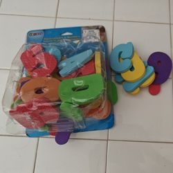 Foam Letters And Numbers Bathtub Toy Kids
