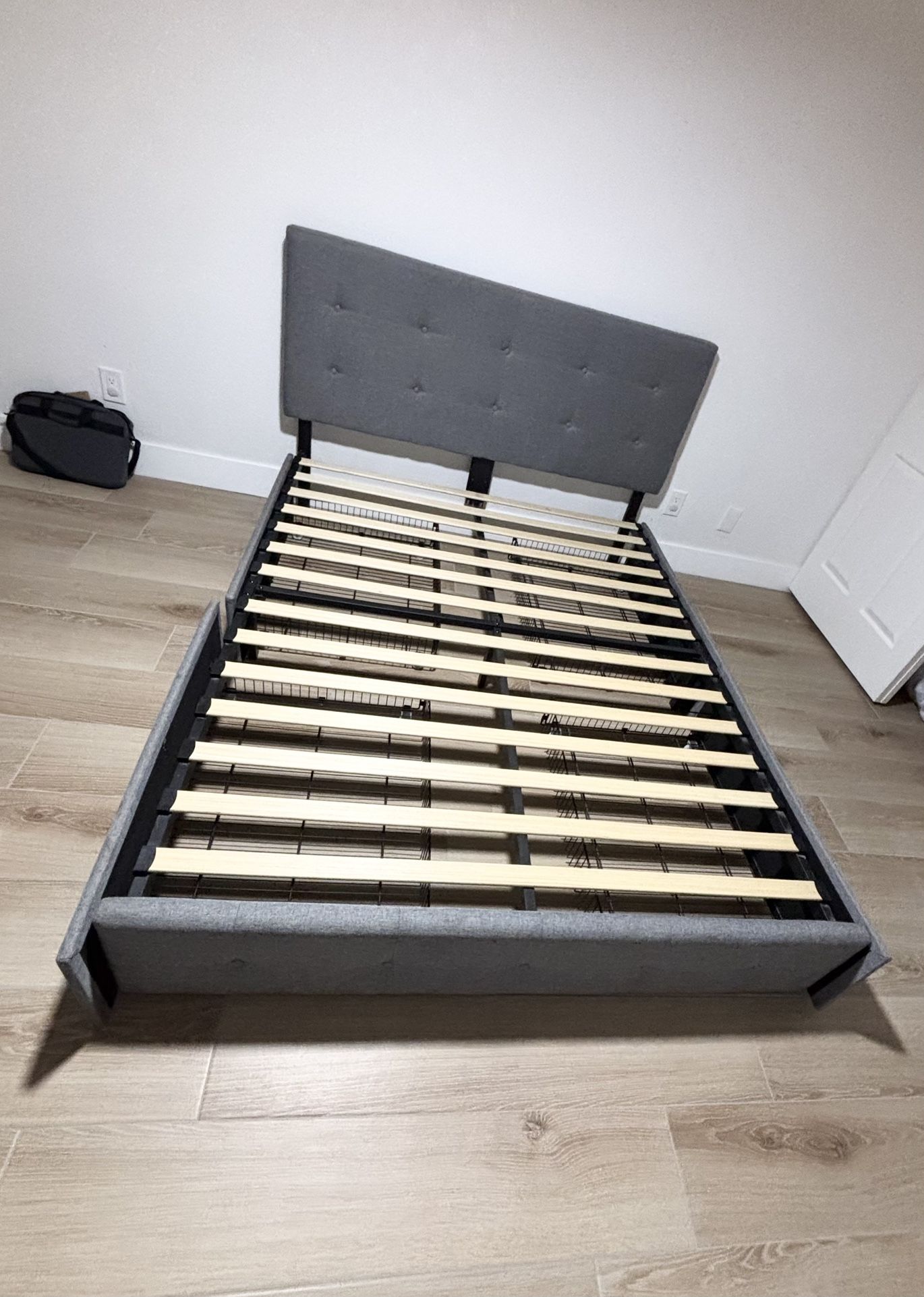 Blue Queen Bed Frame
