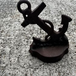Vintage Cast Iron Anchors Qty. 2