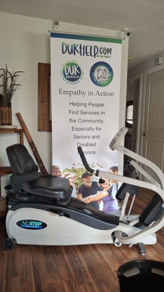 NuStep TRS 4000 Recumbent Cross Trainer - Rehab/ Physical Therapy